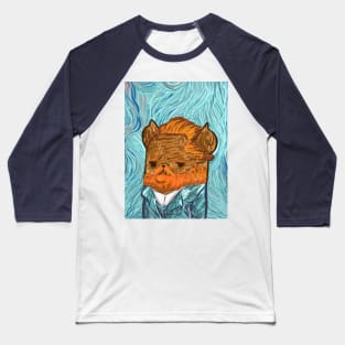 Vincent Bub Gogh Baseball T-Shirt